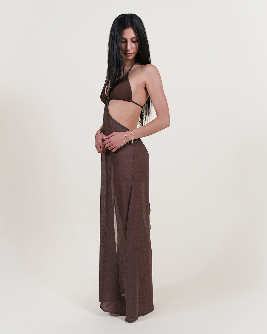 Soluna Cover-up in Brown